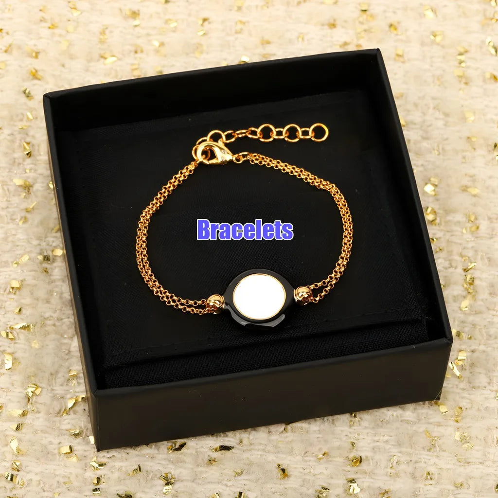 Women Jewelry Sets Necklace Bracelet Earrings Beaded Pendant