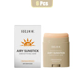 Moisturize Airy Sunstick SPF50+ Anti-UV Long-lasting Protector High Coverage 23g Matte Natural Sunscreen Cream Skin Care by Home for Health and Beauty