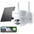 ieGeek 2K 3MP WiFi Security Cameras Wireless Outdoor, for Home Surveillance, 360 PTZ Battery Powered Cam with Solar Panel by Home for Health and Beauty