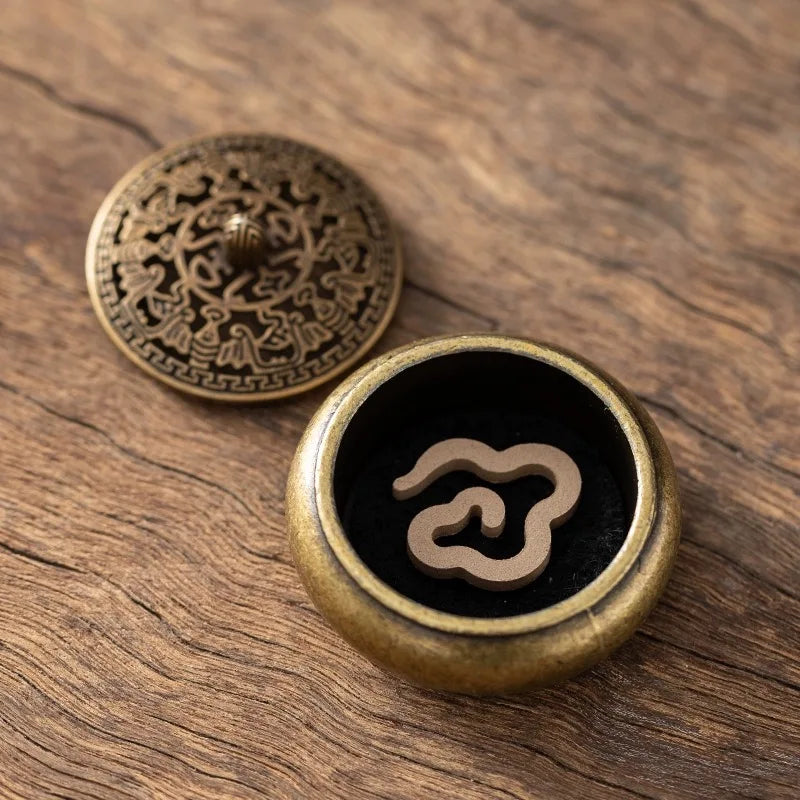 Mini Disk Incense Burner And Incense