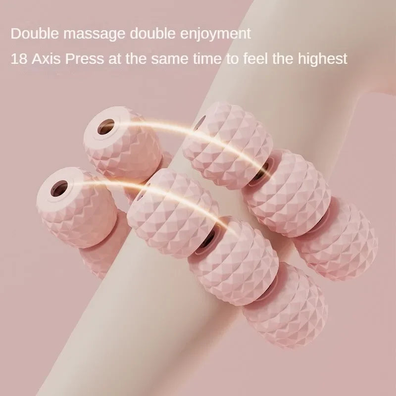 Calf Arm Leg Body Massage Roller Anti Cellulite Massager