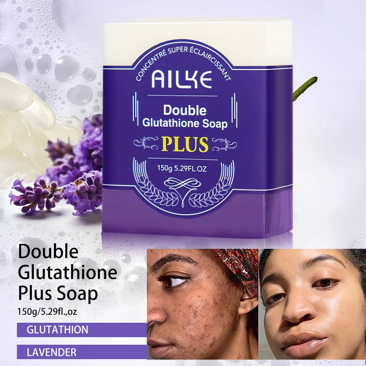 Double Glutathione Plus Soap For Face And Body