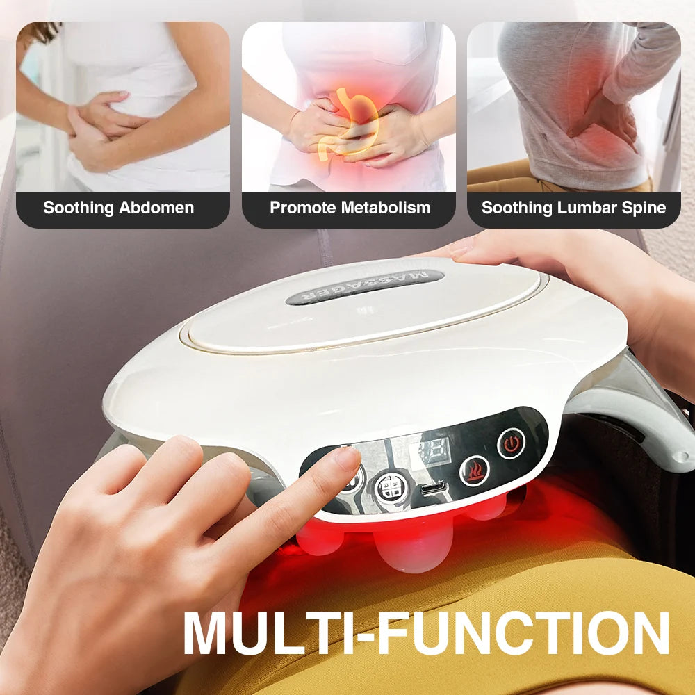 Electric Abdominal Massager USB Rechargeable Multi-Use