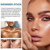 EELHOE Contouring Shimmer Stick Nose Bridge Shadow Three-dimensional Contour V Facial Shape Brighten Trimming Highlighter Cream by Home for Health and Beauty