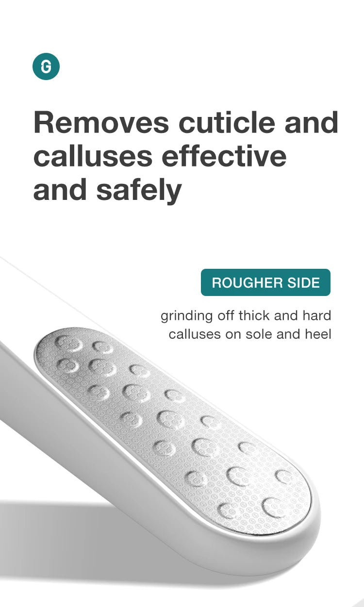 MR.GREEN Foot File Double Sided Callus Remover For Dead Skin Professional Pedicure Tools Callous Scraper Foot Sander Heel Filer by Home for Health and Beauty