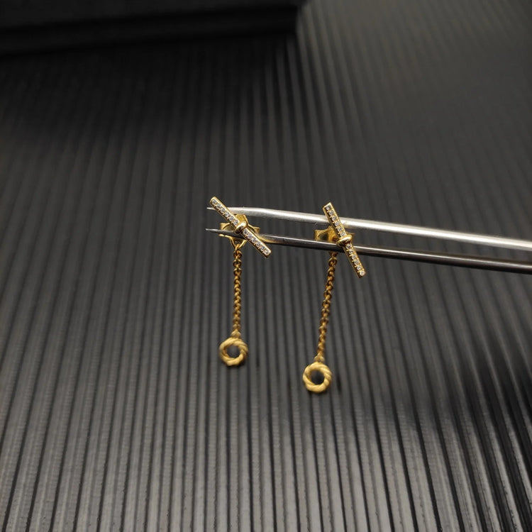 DAV Stud Earrings Are Suitable for Daily Versatile Wear and Gifts by Home for Health and Beauty