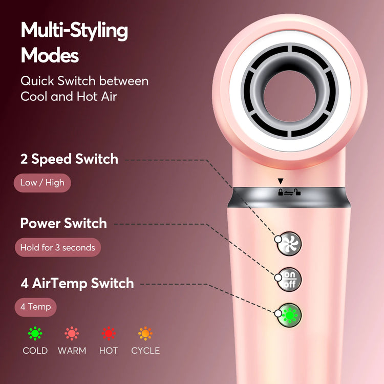 Five In One Hair Styler With 1200W Dryer Bag by Home for Health and Beauty
