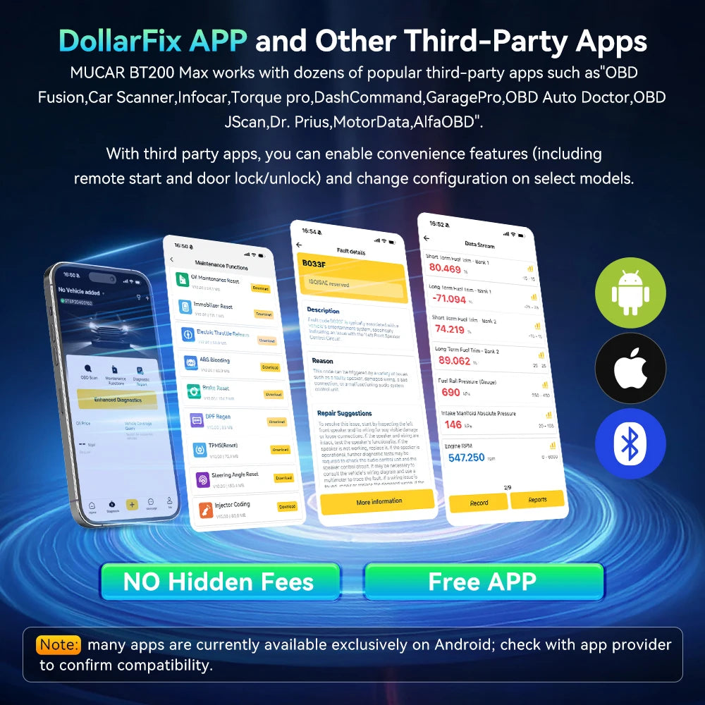 Lifetime Free Scanner Full System Diagnostic Tool