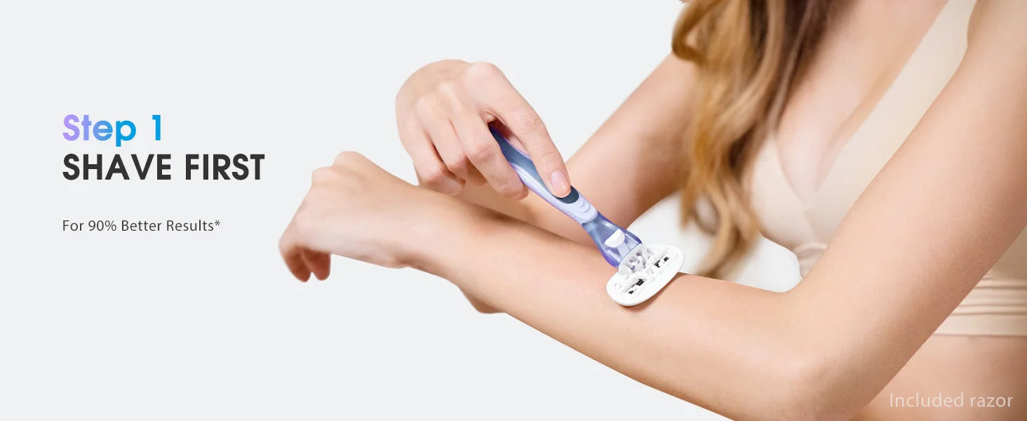 IPL Laser Hair Removal Device for Women Men 45°F Ice-Cooling for Painless & Long-Lasting Results Laser for Full Body Bikini by Home for Health and Beauty