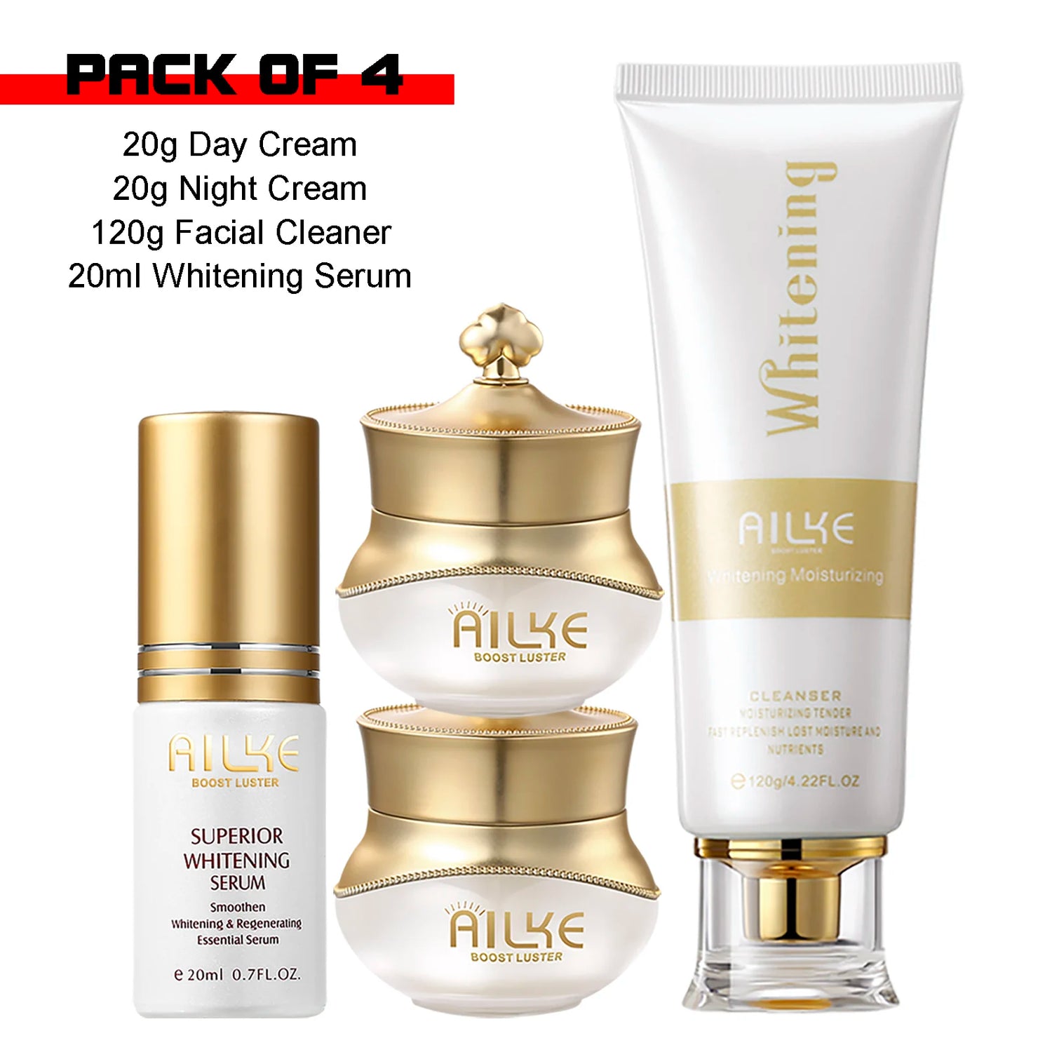 AILKE night women face cream collagen moisturizing whitening brightening anti aging wrinkles all skin sleeping facial care sets by Home for Health and Beauty