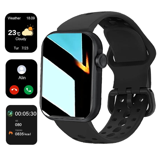 Smart Watch, for Men and Women (Answering/Making Calls) Fitness Tracker, More than 120 Sports Modes, Sleep Monitoring, Pedometer by Home for Health and Beauty
