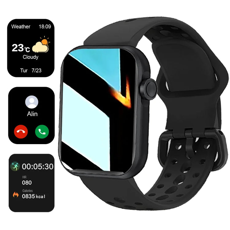 Smart Watch, for Men and Women (Answering/Making Calls) Fitness Tracker, More than 120 Sports Modes, Sleep Monitoring, Pedometer by Home for Health and Beauty