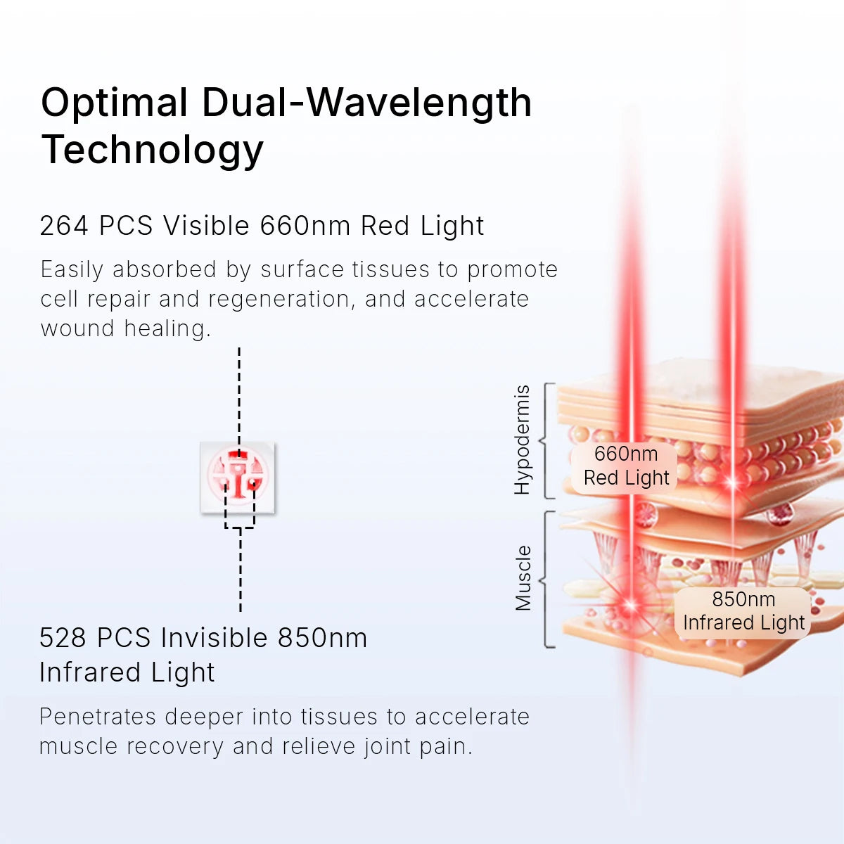 Large Red Light Mat Portable Near Infrared 660nm & 850nm Extra Long 30&