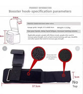 1/2PC Non-Slip Weight Lifting Hookspremium Pair of Straps Weightlifting Deadlift Chin Pull Up and Exercise Fitness Hook Training by Home for Health and Beauty