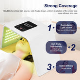 7 Colors LED Photon Machine Foldable Skin Care Equipment Skin Rejuvenation Light Facial Body Beauty Machines For Skin Care by Home for Health and Beauty