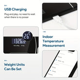Weight Scale Electronic Scale, 396 Pound Digital Bathroom Scale, High-precision Weight Scale with LCD High-definition Display Sc by Home for Health and Beauty