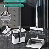 3in 1 Broom and Dustpan Set Floor Brush Long-handled Broom And Dustpan For Home Office School Dorm by Home for Health and Beauty