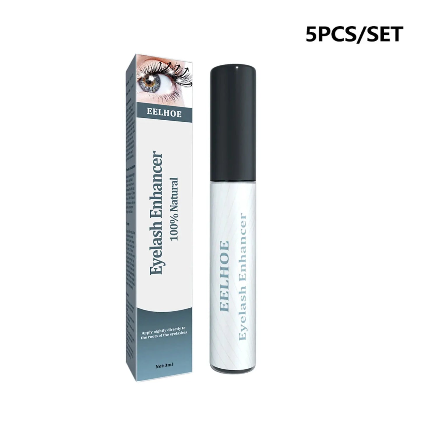 Eyelash Growth Serum 5 Pack For Lashes And Eyebrows