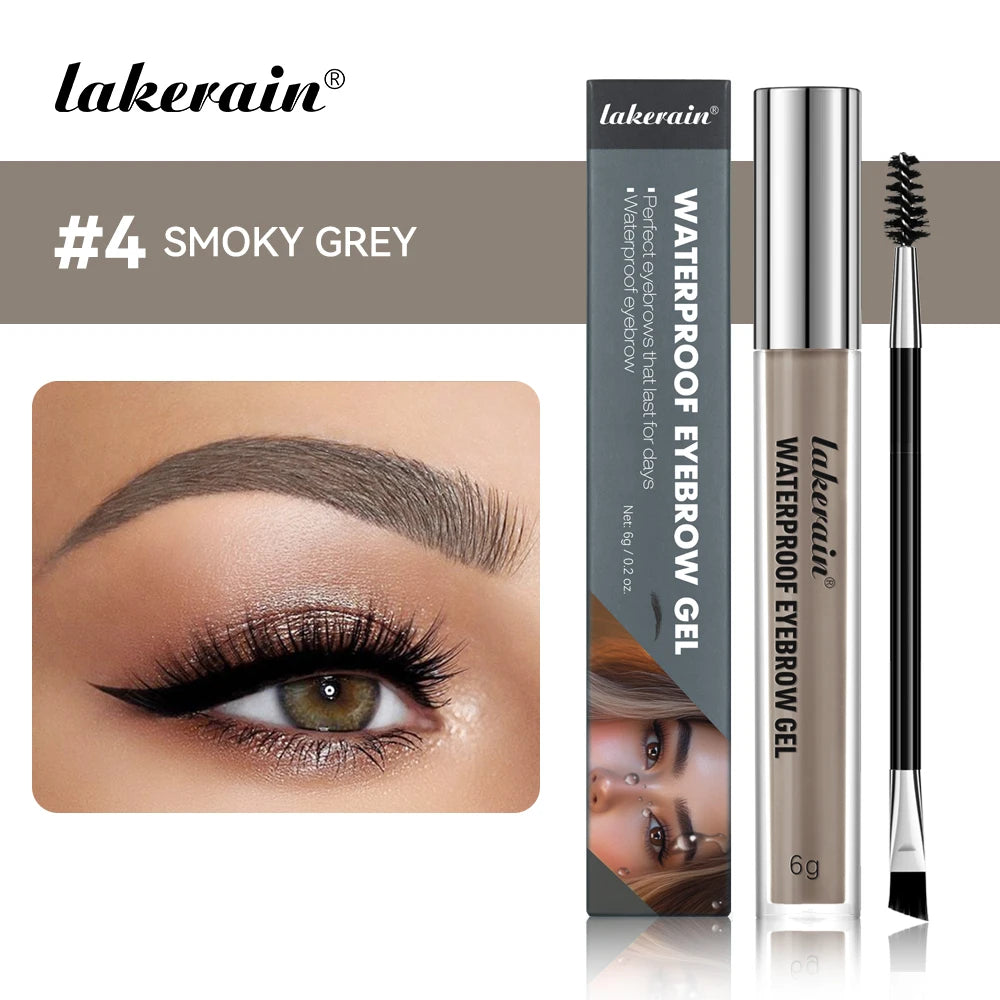 Waterproof Eyebrow Gel Smudge Proof Long Lasting Hold by Home for Health and Beauty