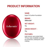 Super Cushion Foundation Waterproof Long Lasting Base by Home for Health and Beauty