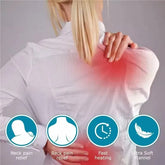 Neck Massager Brace Electric Heating Shoulder Pad With 3 Levels by Home for Health and Beauty