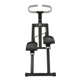 White/Black Folding Stair Stepper for Home Gym Exercise| Full-Body Workout Vertical Climber| Cardio Stepper by Home for Health and Beauty