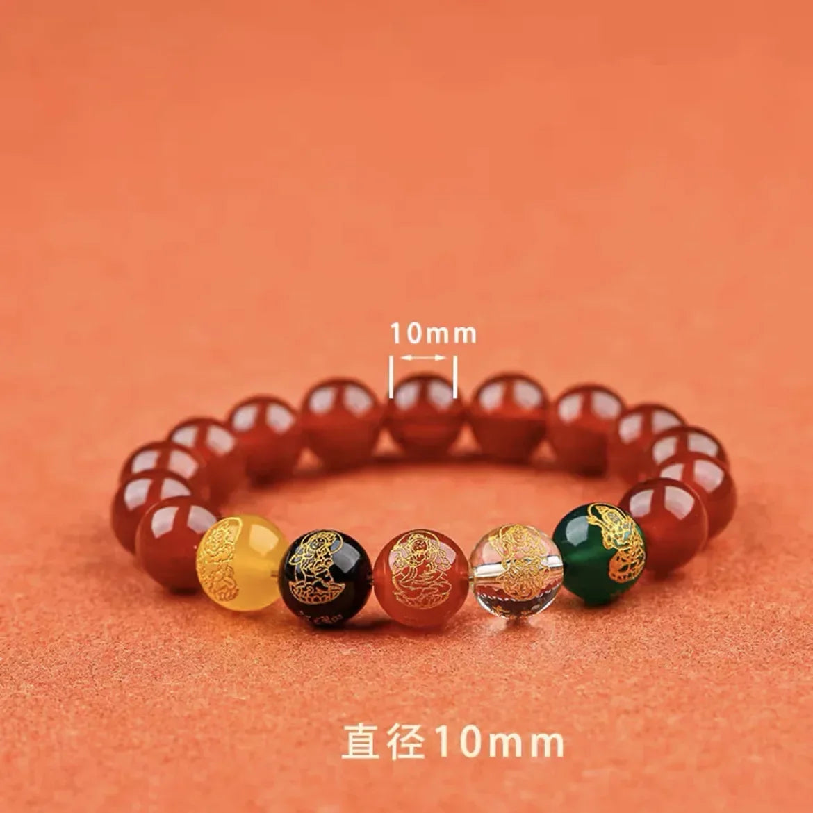 Real Cinnabar Pixiu Bracelet Unisex Jewelry