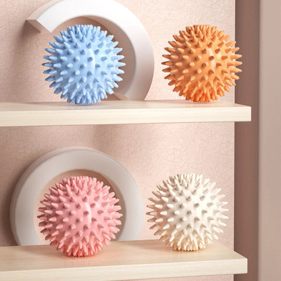 Foot massage ball with spikes pilates yoga Sports Fitness Muscle Relaxation massage ball plantar fasciitis therapy ball AMQ001 by Home for Health and Beauty