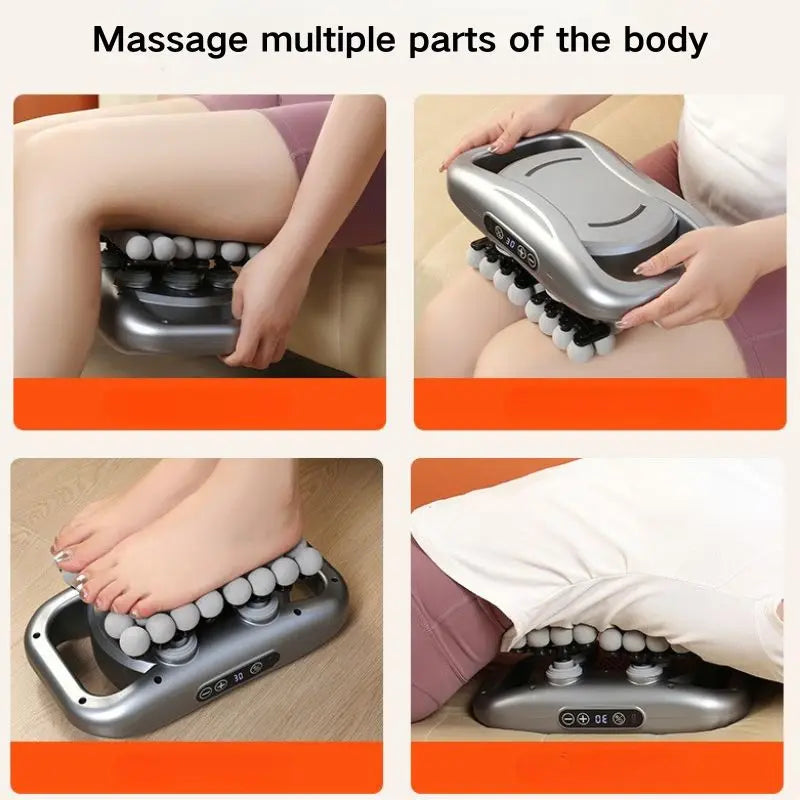 Muscle Massager Gun with 42 Massage Heads LED Digital Display 10min Smart Timer 9 Speed Modes Type-C Fast Cha by Home for Health and Beauty