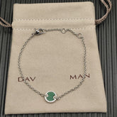 High-Quality Elegant and Simple Gold-Plated Round Bracelets and Necklaces Set by Home for Health and Beauty