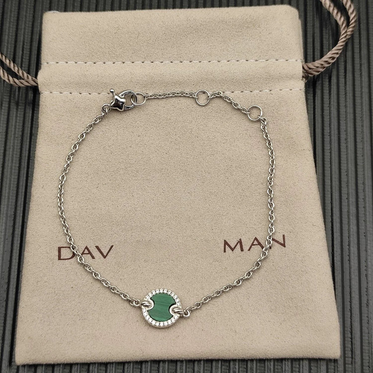High-Quality Elegant and Simple Gold-Plated Round Bracelets and Necklaces Set by Home for Health and Beauty