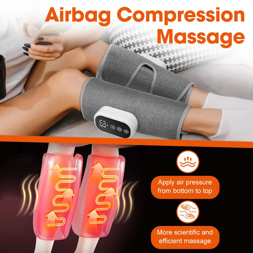 360 Degree Air Pressure Calf Massager With Heating