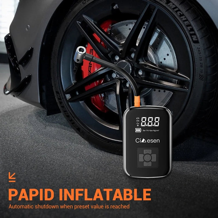 Car Wireless Air Pump 150PSI Portable Inflator by Home for Health and Beauty