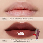 Moisturizing Lip Balm Lip Gloss Long Lasting Butter Pink Nourishing Makeup Care Hydrating Glowing Shine Lipstick Korean Cosmetic by Home for Health and Beauty