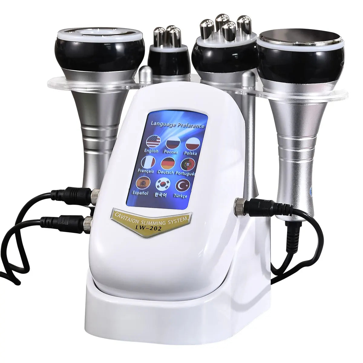 4 in 1 Cavitation Body Slimming Facial Massager Compact Design