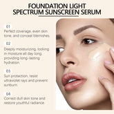 4-in-1 Liquid Foundation Spf 50+ Magic Color Changing Matte Long-Lasting Waterproof Sweating Moisturizing Coverage Makeup Base by Home for Health and Beauty