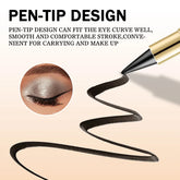 eyeliners 2-pack of waterproof and sweatproof - multi-purpose design, smudge-proof and fade-resistant, beginner-friendly. by Home for Health and Beauty