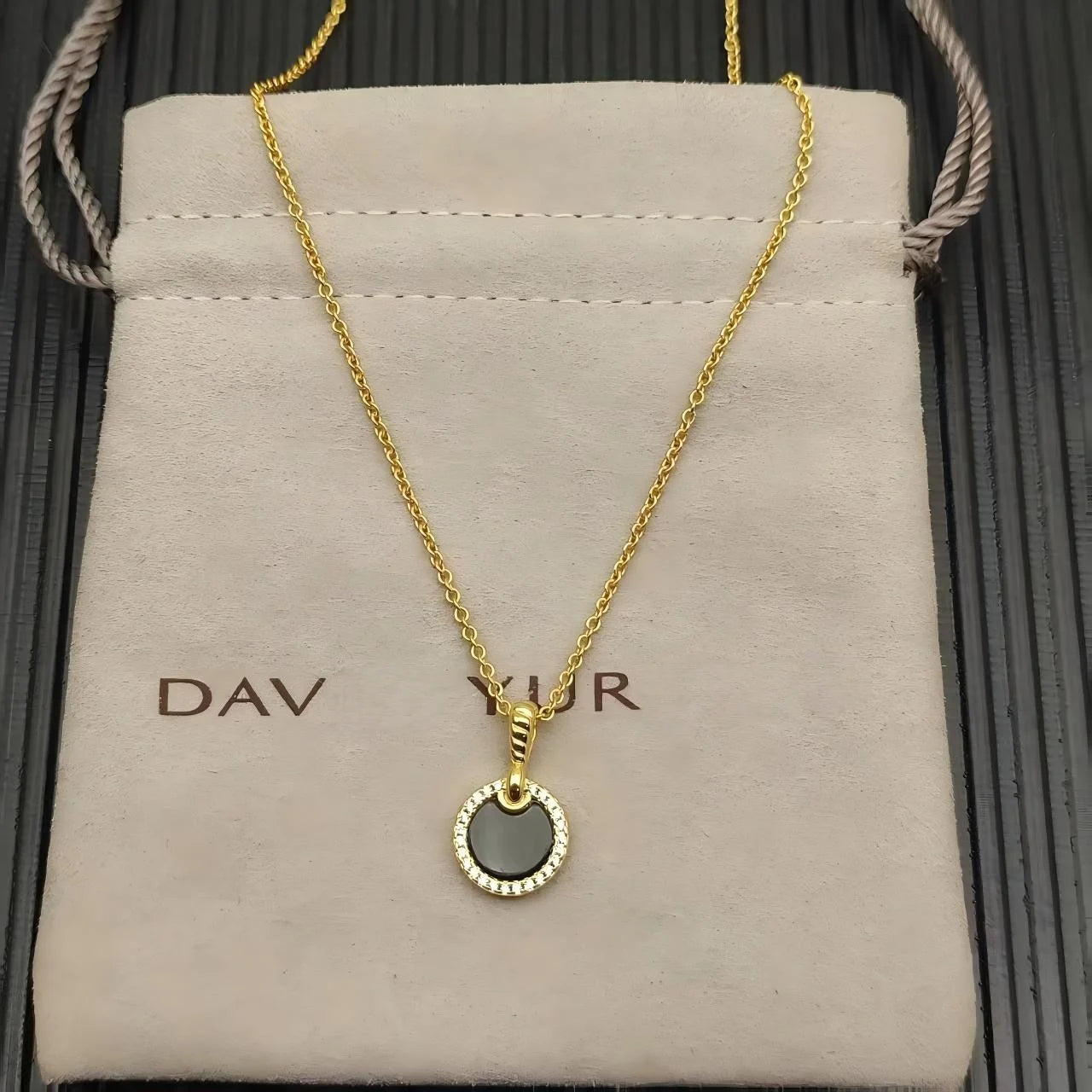 High-Quality Elegant and Simple Gold-Plated Round Bracelets and Necklaces Set by Home for Health and Beauty