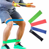 Resistance Bands Fitness Set Rubber Loop Bands Strength Training Workout Expander Yoga Gym Equipment Elastic Rubber Loop by Home for Health and Beauty