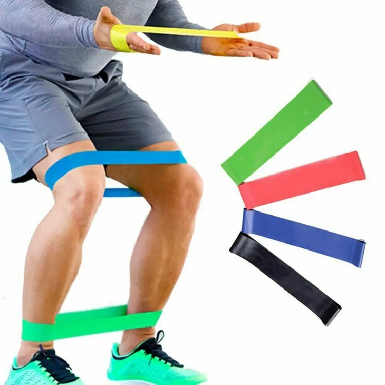 Resistance Bands Fitness Set Rubber Loop Bands Strength Training Workout Expander Yoga Gym Equipment Elastic Rubber Loop by Home for Health and Beauty
