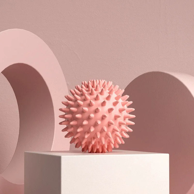 Foot massage ball with spikes pilates yoga Sports Fitness Muscle Relaxation massage ball plantar fasciitis therapy ball AMQ001 by Home for Health and Beauty