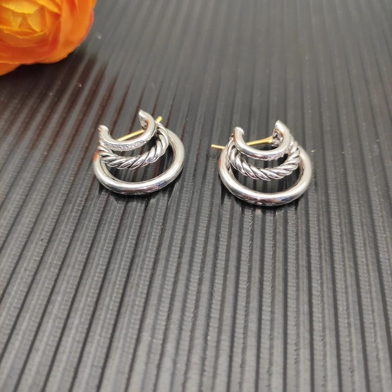DAV Stud Earrings Are Suitable for Daily Versatile Wear and Gifts by Home for Health and Beauty