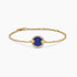 High-Quality Elegant and Simple Gold-Plated Round Bracelets and Necklaces Set by Home for Health and Beauty
