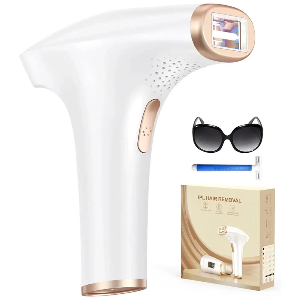 IPL Hair Removal Safe Permanent Painless Epilator Face Body Arms Leg Whole Body Treatment For Men Women Home Use by Home for Health and Beauty