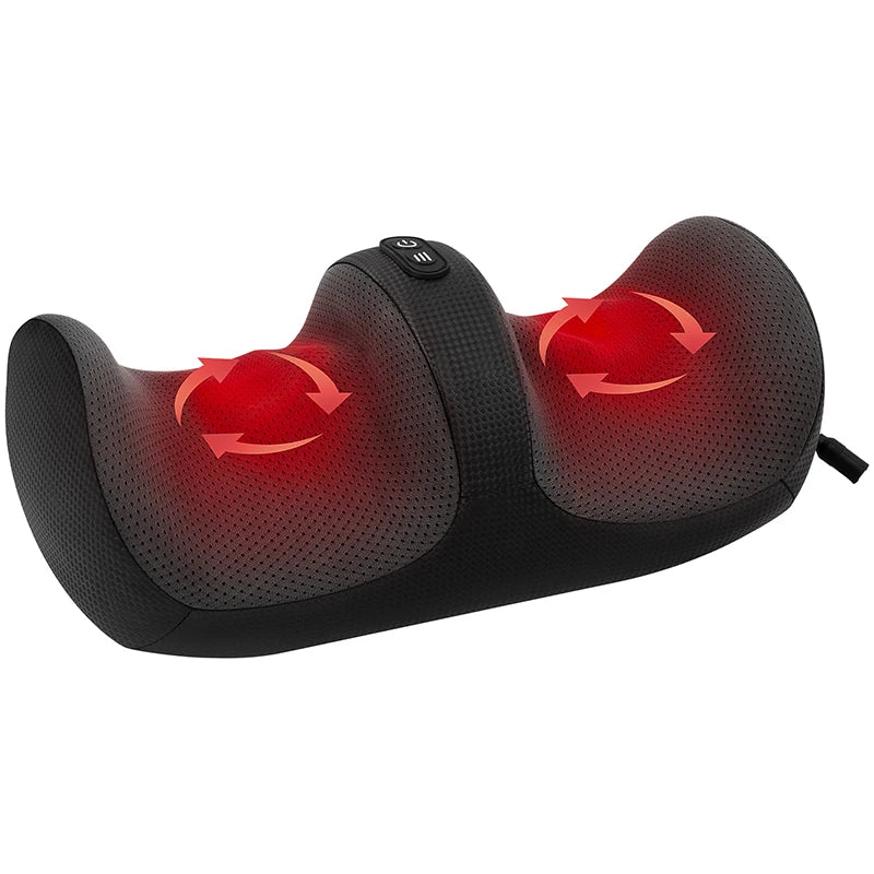 Medcursor Electric Foot Massager Shiatsu Kneading with Heat by Home for Health and Beauty