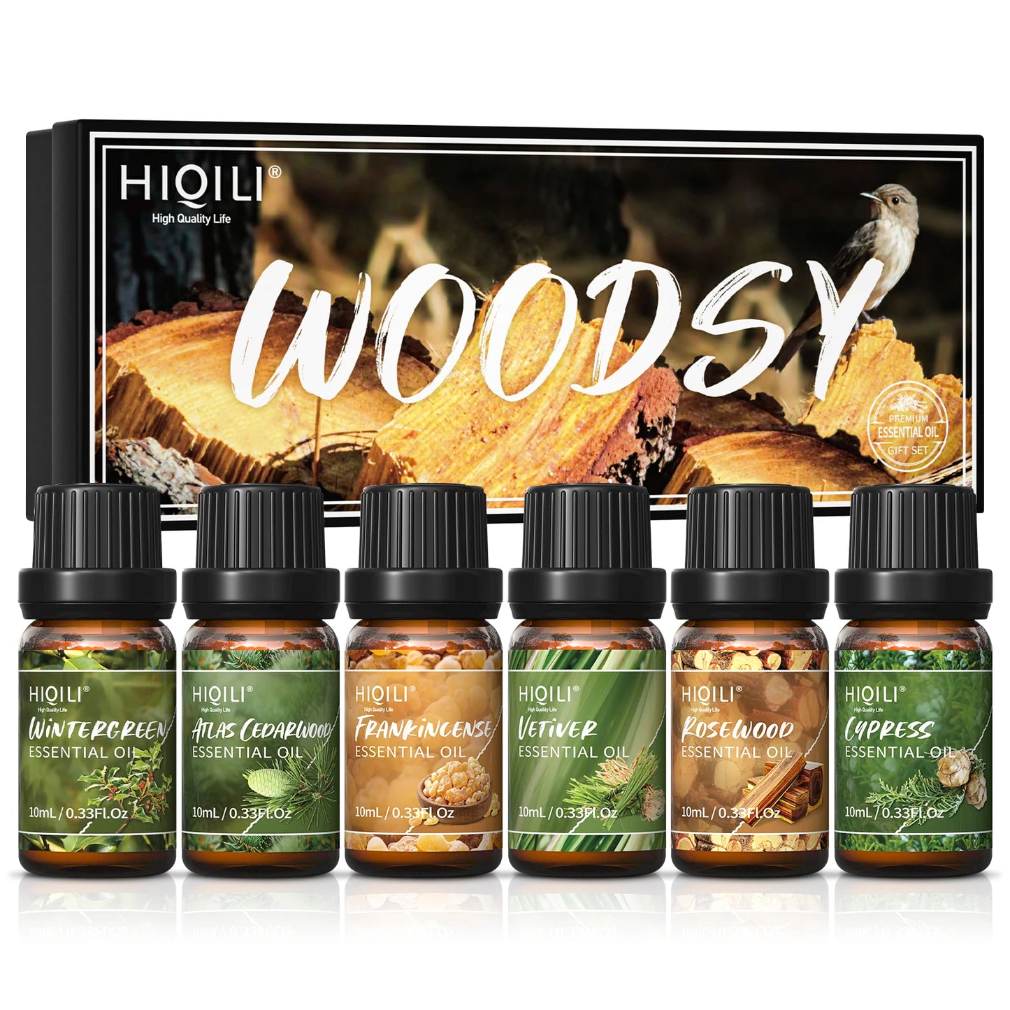 Woody Fragrance Oils Set For Aromatherapy Diffuser