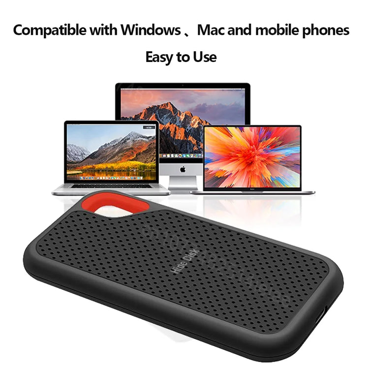 Portable External SSD 2TB High Capacity Solid State Drive USB 3.2 Gen2 Ultra Fast Storage for Game Files by Home for Health and Beauty