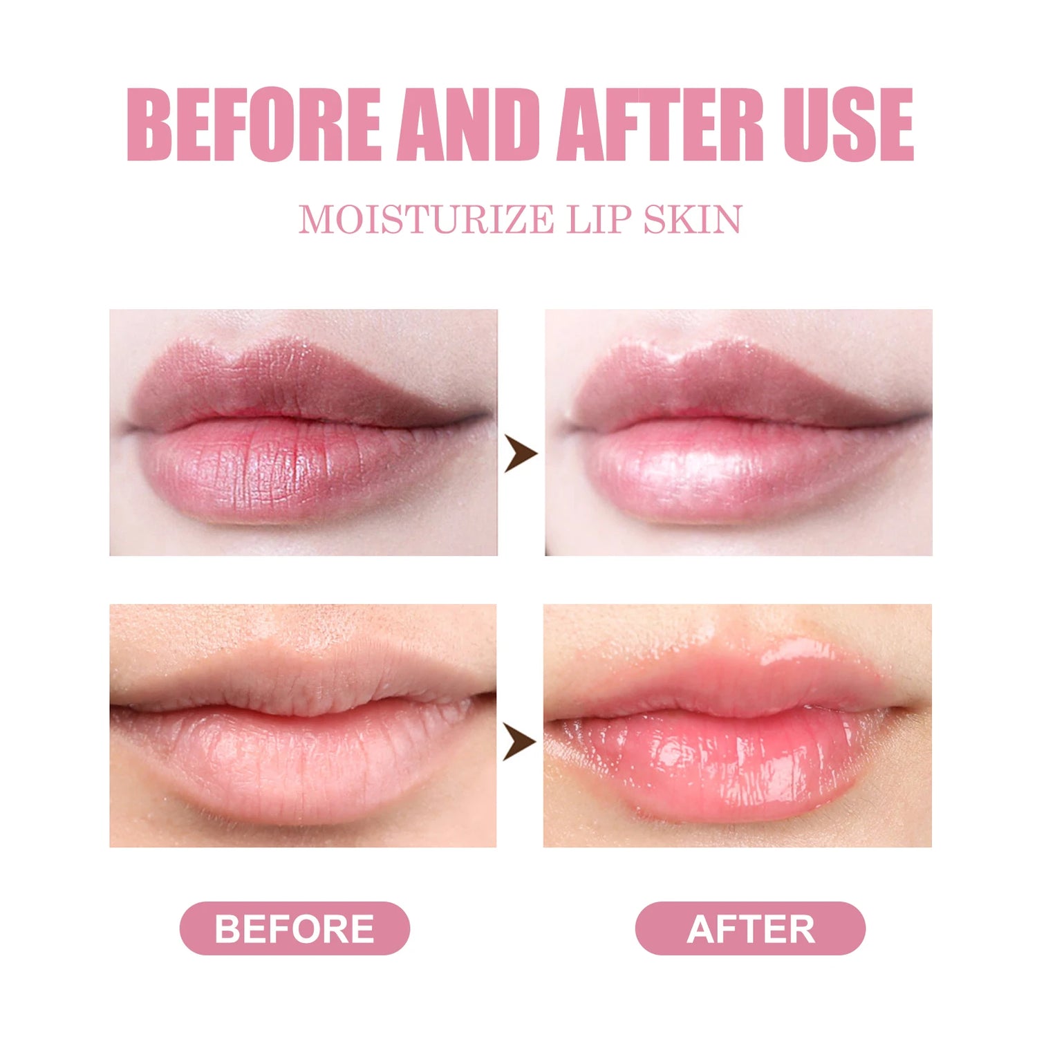 Honey VE Lip Balm Natural Long Lasting Moisturizing Sexy Plumping Lips Smoothing Anti-Cracking Healthy Makeup Lip Care by Home for Health and Beauty