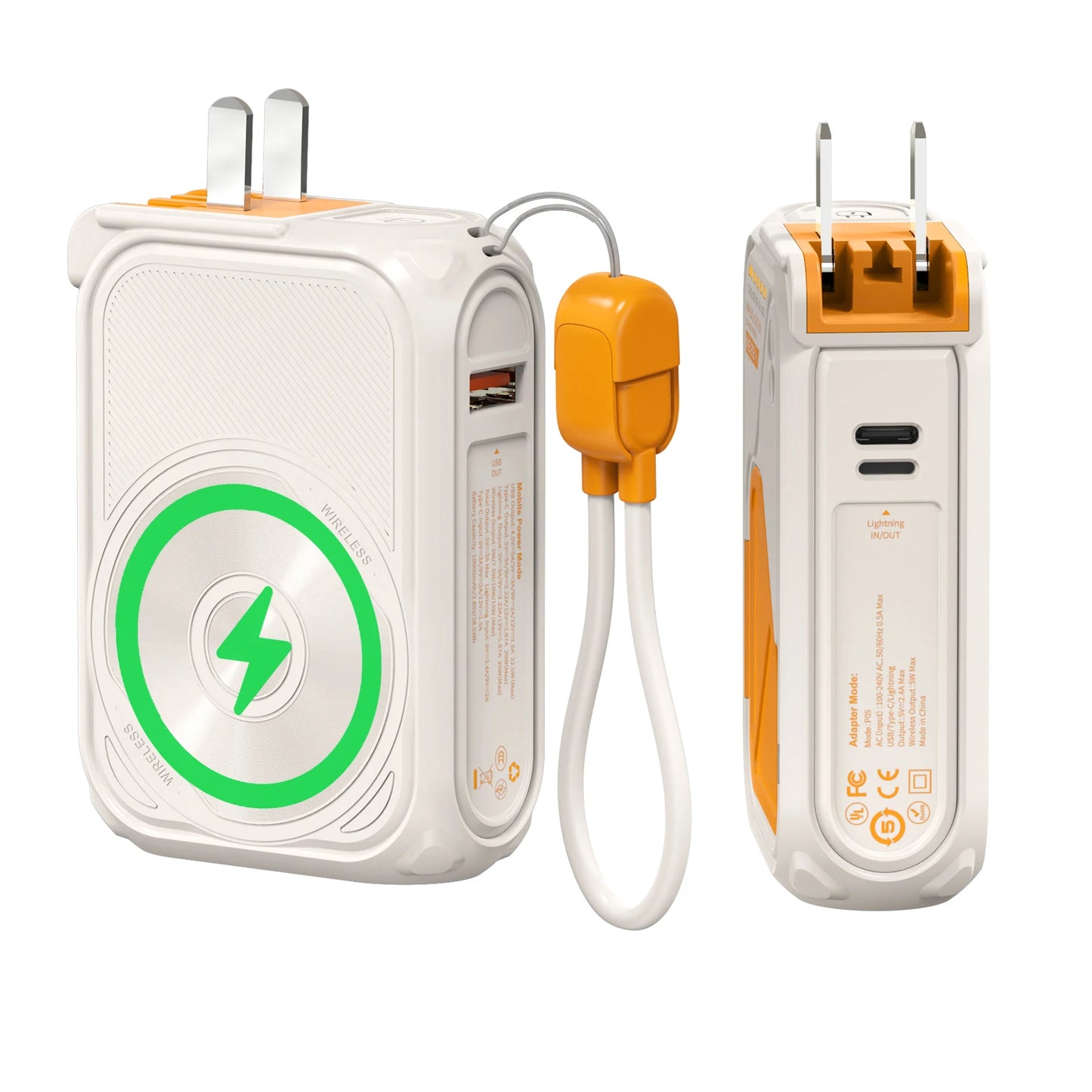 22.5W Magnetic Wireless Power Bank