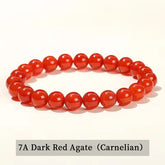 JD Natural Stone Beads Bracelet Amethyst Tiger Eye Crystal Quartz Agate Gem Beads Bangles Women Men Reiki Healling Jewelry Gift by Home for Health and Beauty